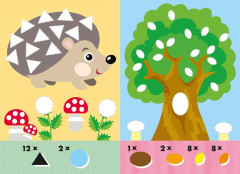 Весёлый паровозик. Наклейки для малышей - Фото 1