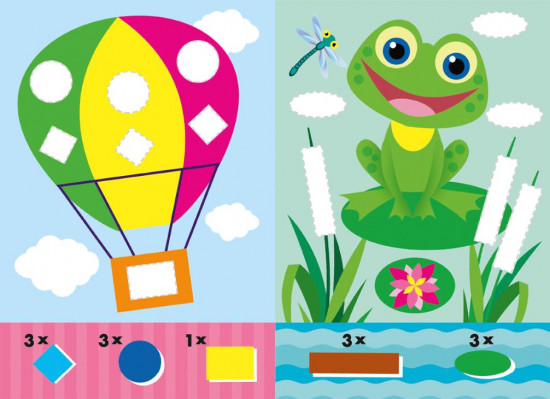 Мудрый осьминог. Наклейки для малышей