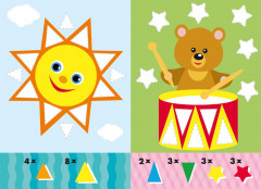 Мудрый осьминог. Наклейки для малышей - Фото 2