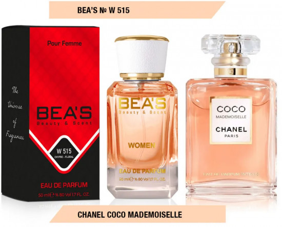 Парфюмированная вода по мотивам Chanel Coco Mademoiselle «W515»
