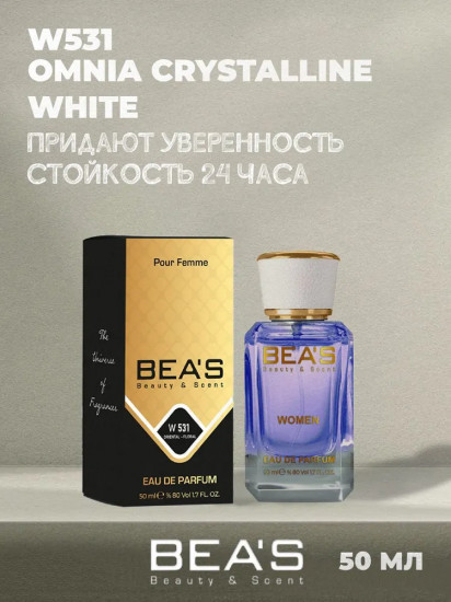 Парфюмированная вода по мотивам Bvlgari Omnia Crystalline White «W531»
