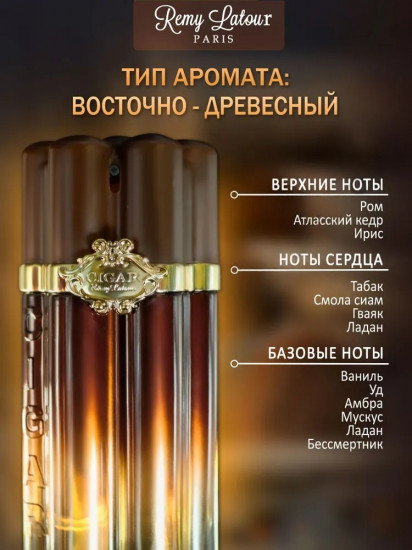 Парфюмированная вода «Cigar Mystic Oud»