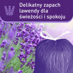 Пакеты для мусора с затяжками с ароматом лаванды - Фото 5