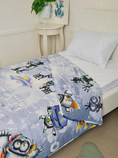 Покрывало детское «Город роботов»