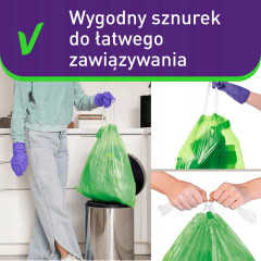 Пакеты для мусора с затяжками - Фото 3