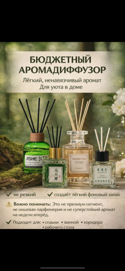 Набор диффузоров с палочками