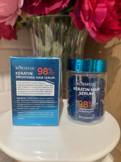 Сыворотка с кератином для сухих и поврежденных волос «Keratin Hair Serum»