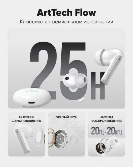 Наушники ArtTech Flow ANC
