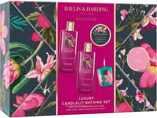 Набор подарочный «Tropical Paradise Luxury Candlelit Bathing Set Y25»