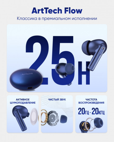 Наушники ArtTech Flow ANC