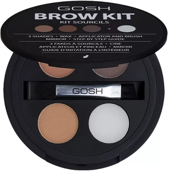 Тени компактные для моделирования бровей «Eye Brow Kit», оттенок Brown