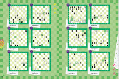 Школьный шахматный клуб. Учимся играть в шахматы. Задачник - Фото 1