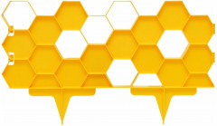 Комплект ограждений декоративных «Соты» - Фото 3