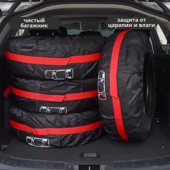 Комплект чехлов для автомобильных колёс - Фото 5