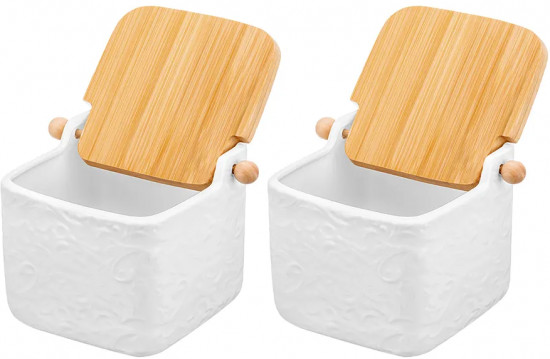 Набор банок для сыпучих продуктов с откидными крышками «Лоза»