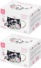 Набор кружек «Певчие птички на черном» - Фото 4