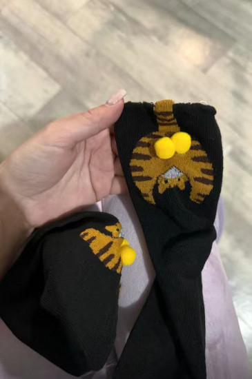 Носки с рыжими котиками