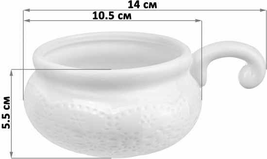 Набор жюльенниц-кокотниц «Кружево»