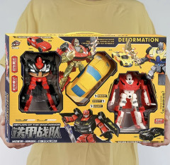 Набор трансформеры и машинка - Фото 1