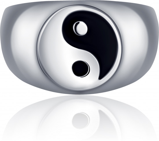 Кольцо из серебра