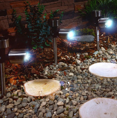 Светильник садовый на солнечной батарее - Фото 7