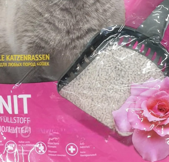 Наполнитель бентонитовый комкующийся Elita «Роза»