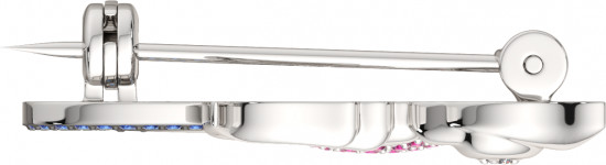 Брошь из серебра