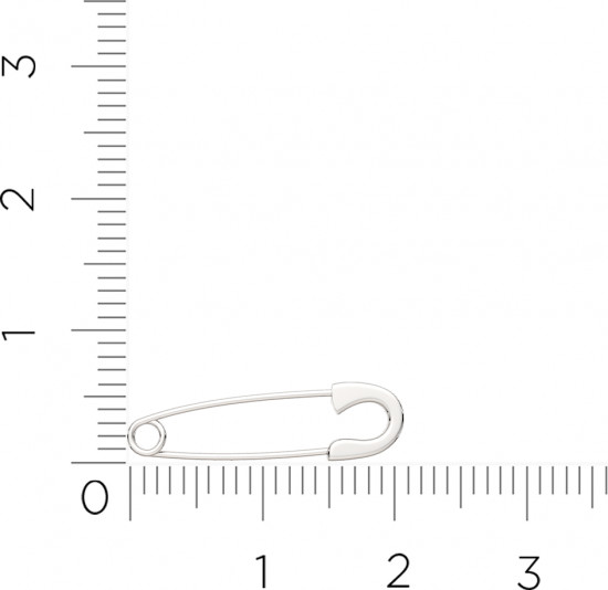 Брошь из серебра