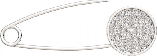 Брошь из серебра