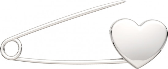 Брошь из серебра