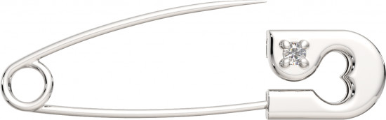 Брошь из серебра