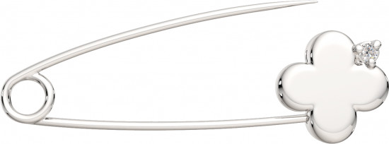 Брошь из серебра