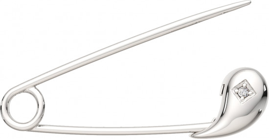 Брошь из серебра