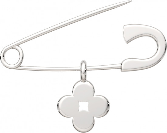 Брошь из серебра