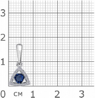 Подвеска из серебра