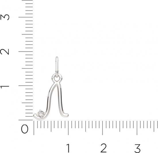 Подвеска из серебра