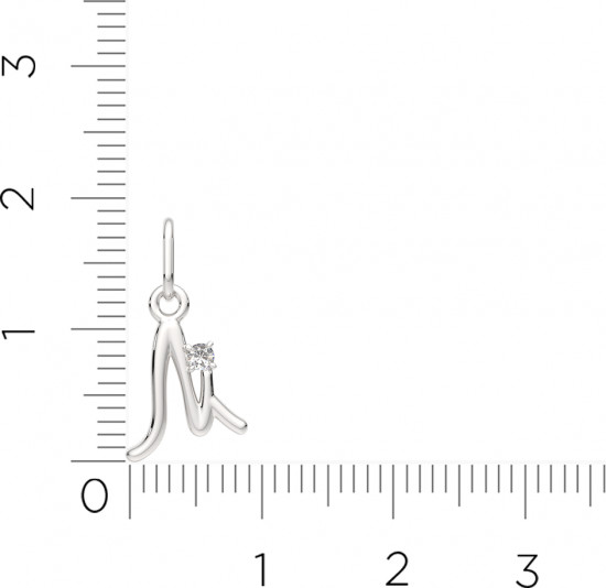 Подвеска из серебра