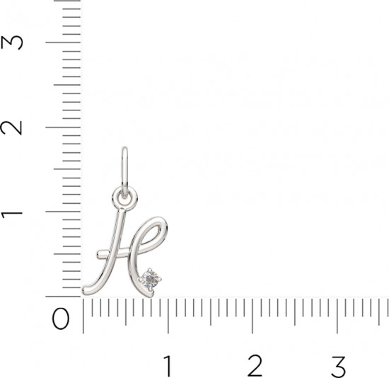 Подвеска из серебра