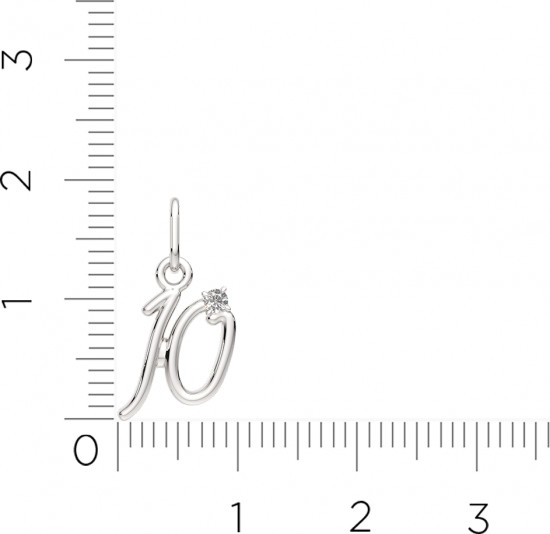 Подвеска из серебра