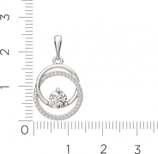 Подвеска из серебра