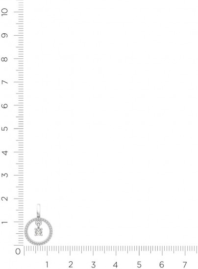 Подвеска из серебра