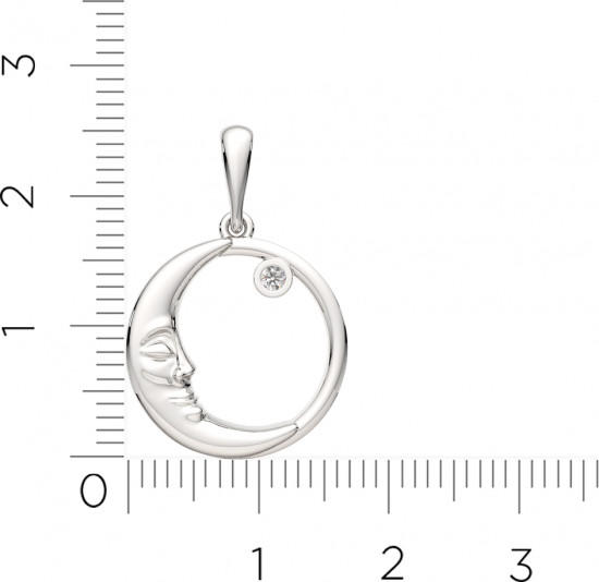 Подвеска из серебра