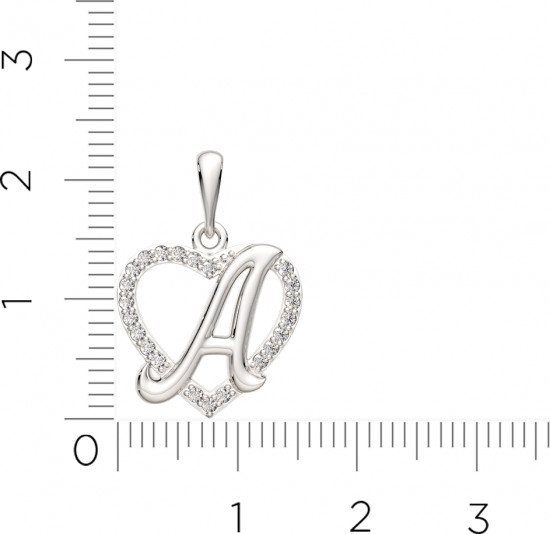 Подвеска из серебра