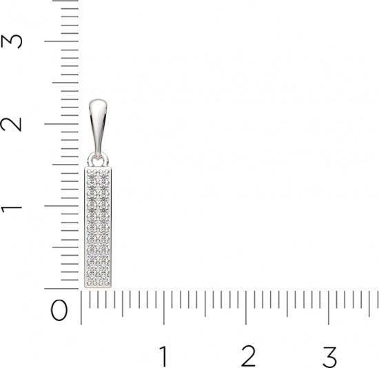 Подвеска из серебра