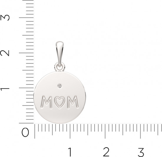 Подвеска из серебра