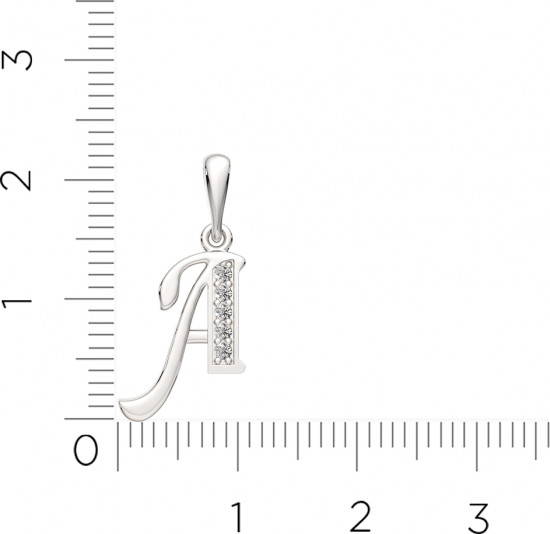 Подвеска из серебра