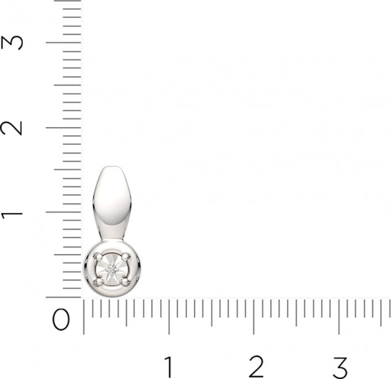 Подвеска из серебра