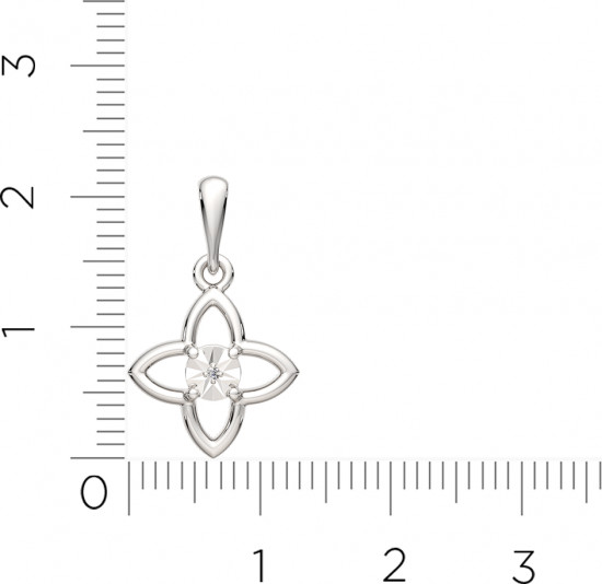 Подвеска из серебра