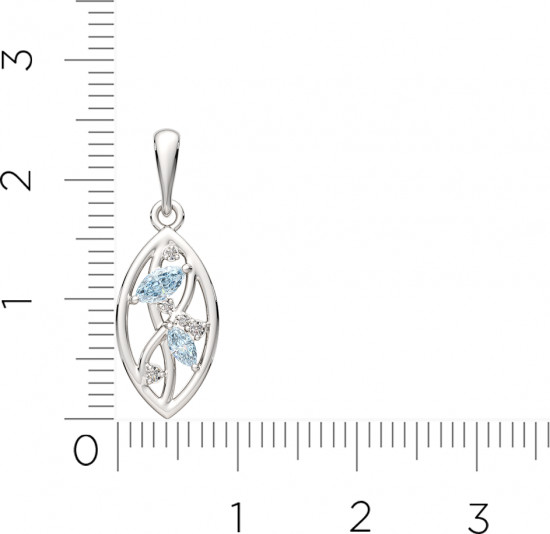 Подвеска из серебра