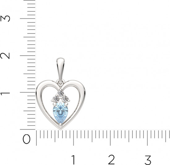 Подвеска из серебра